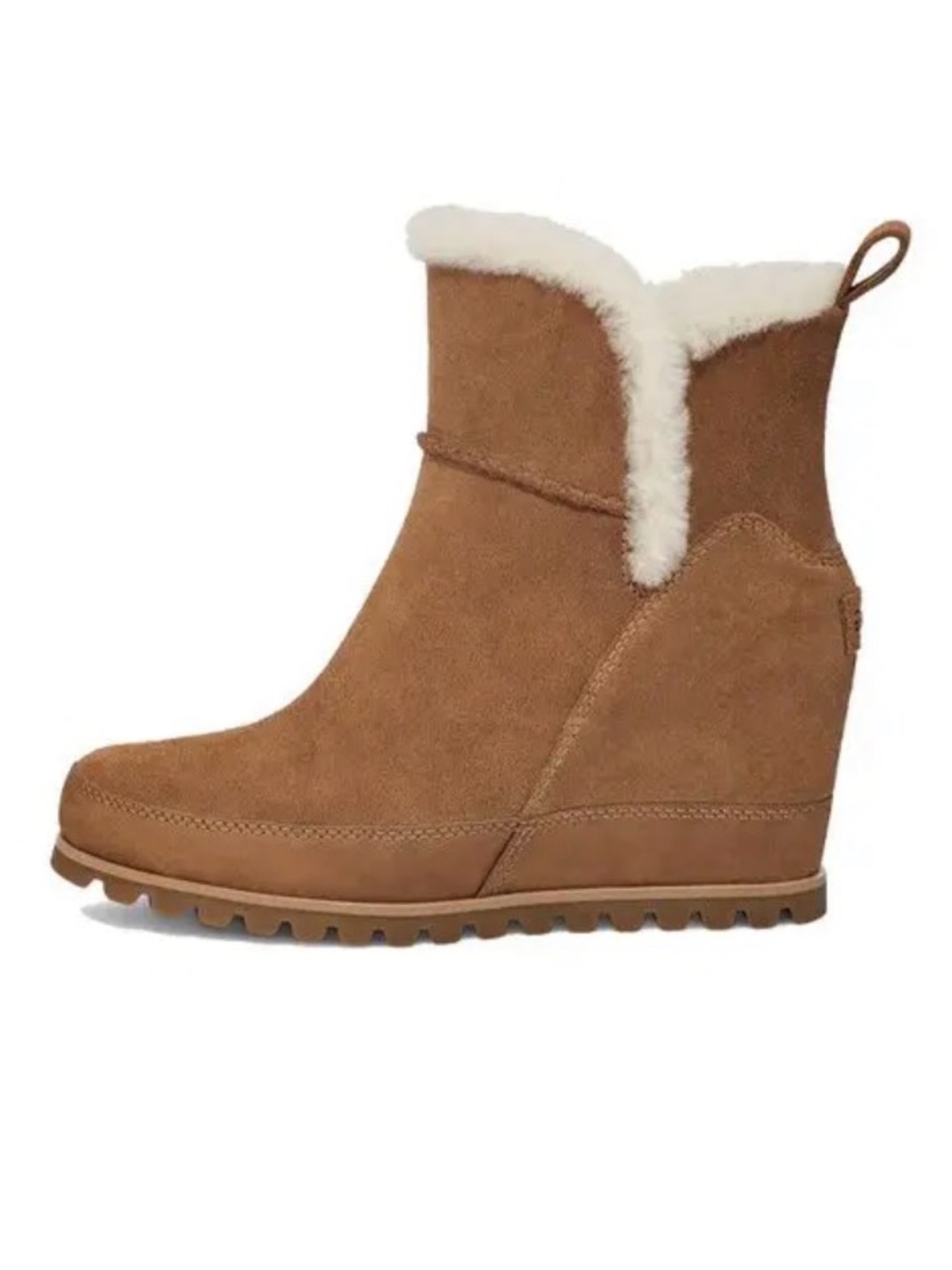 UGG Malvella Wedge Winter Boots Brown Women’s US 6.5